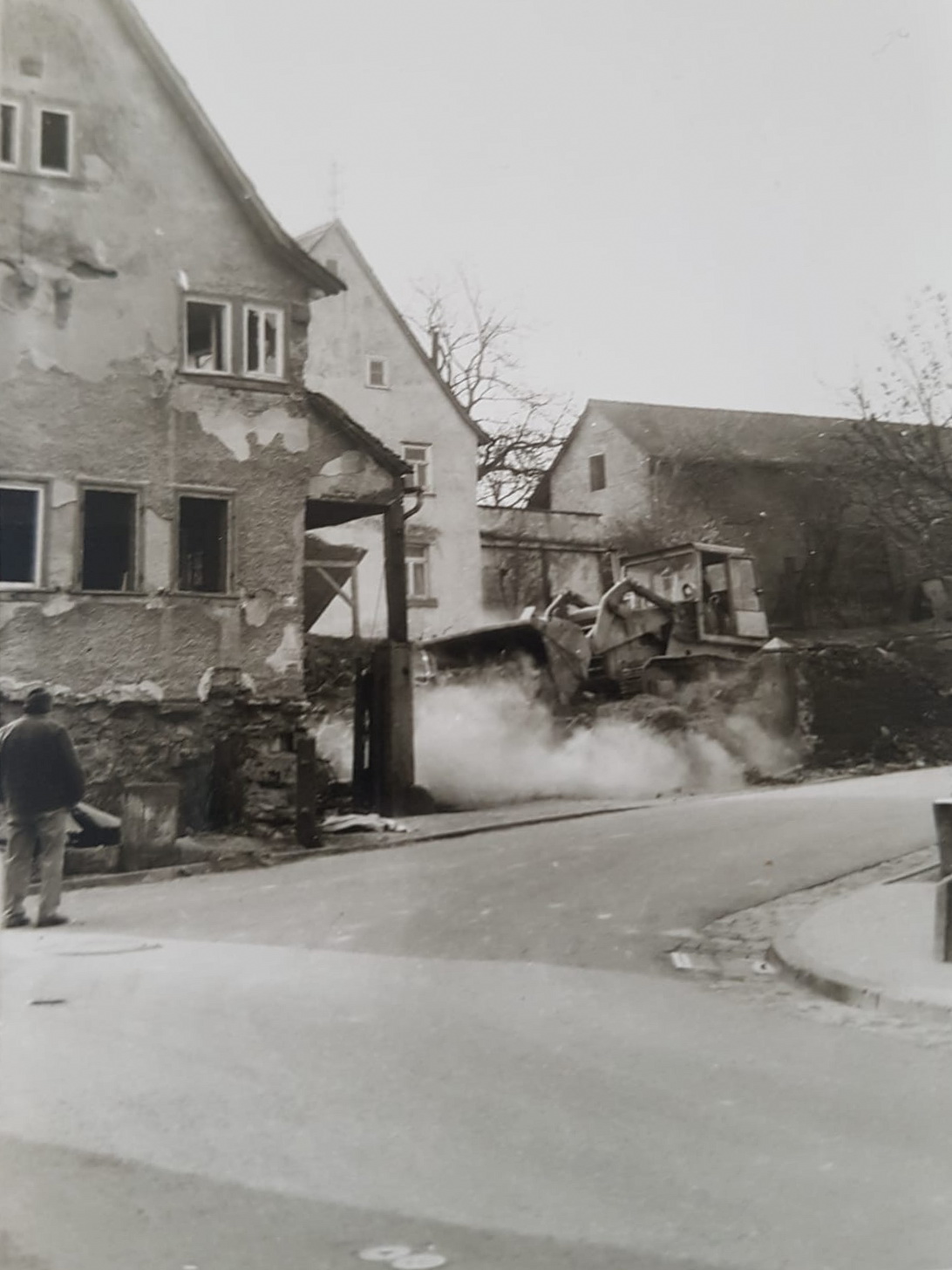 Abriss des Hauses 40