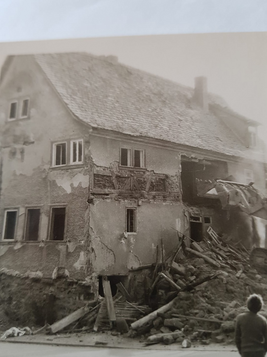 Abriss des Hauses 40