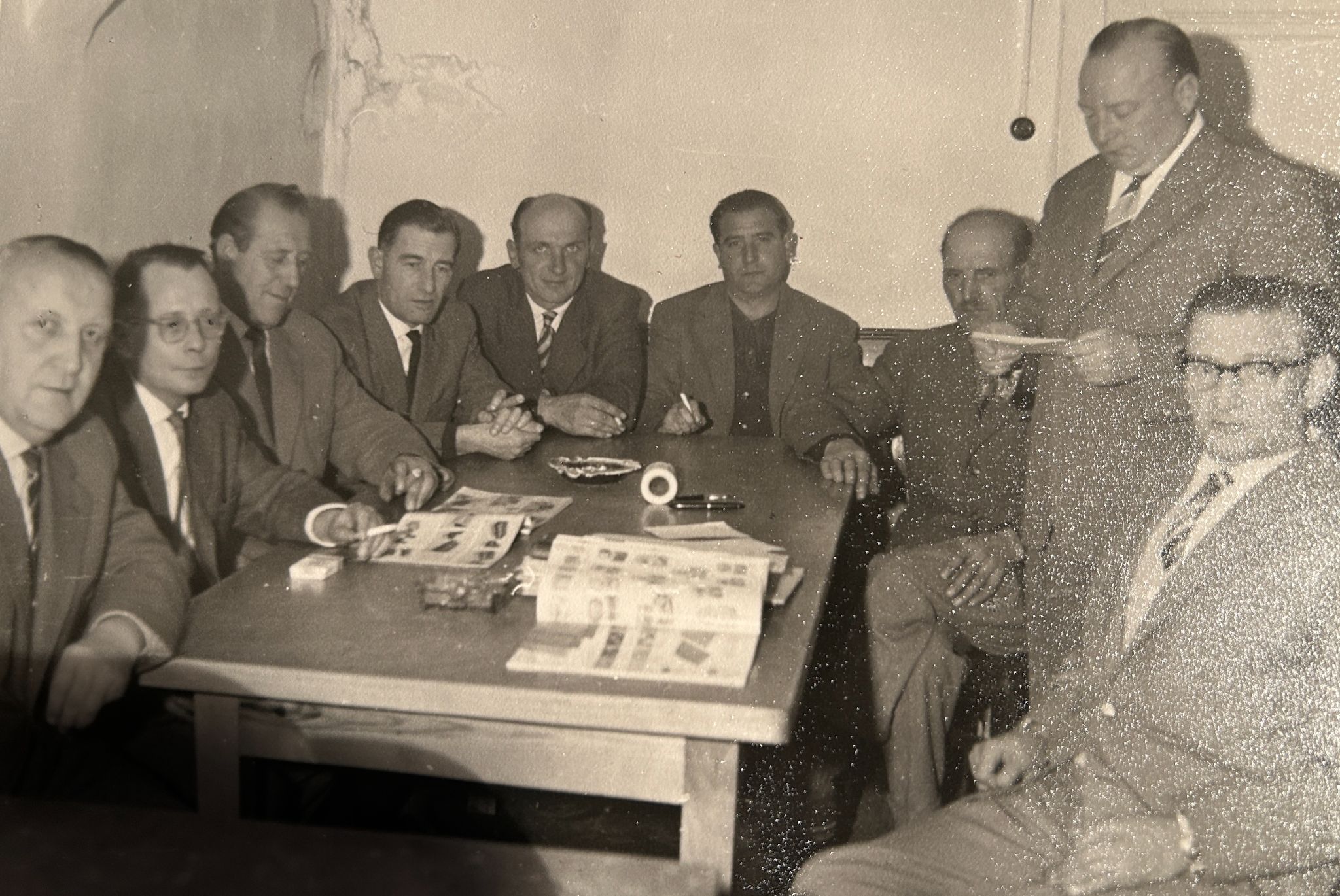 Gemeinderat von Mechenhard in den 60er Jahren