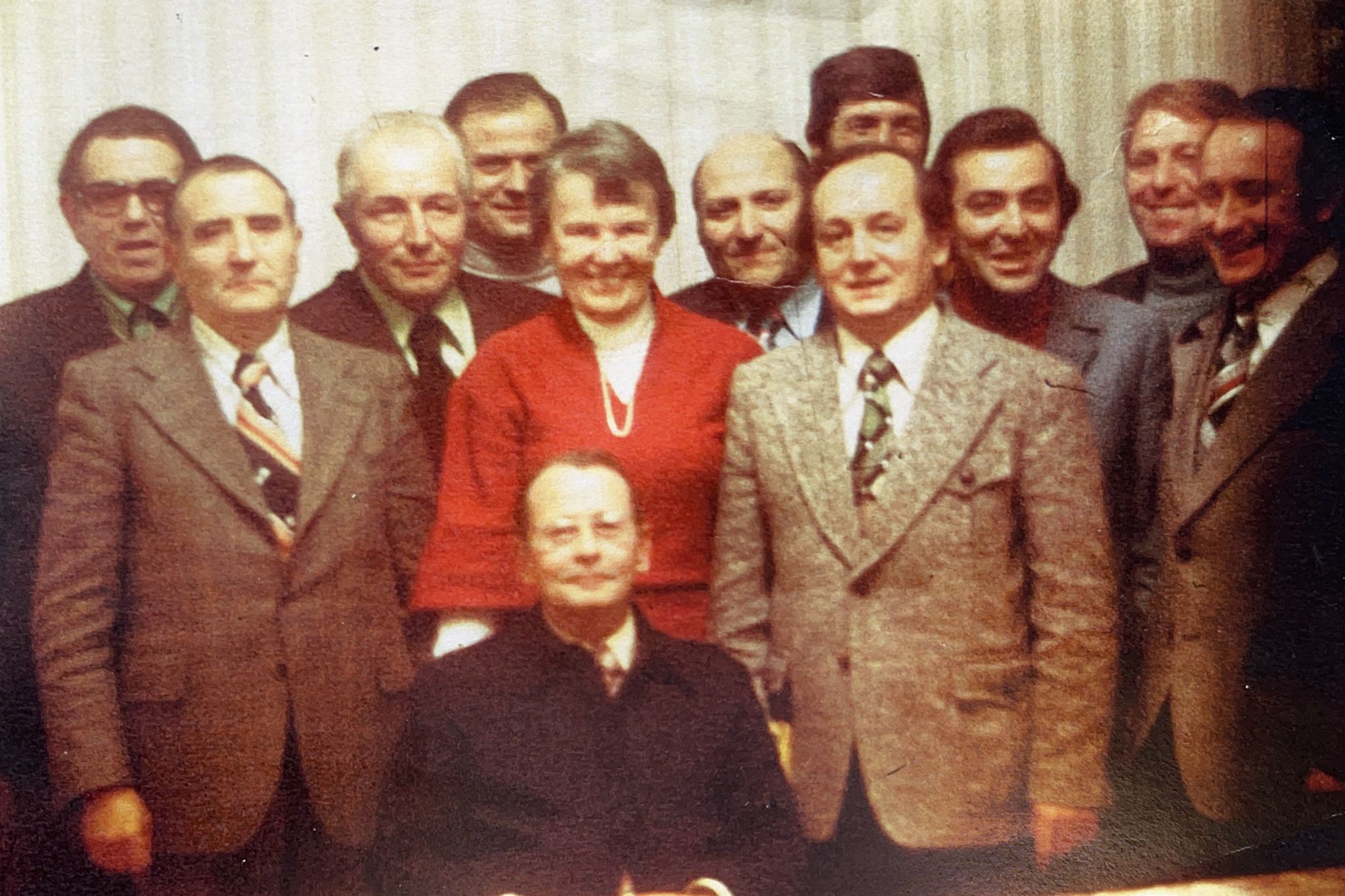 Letzter Gemeinderrat von Mechenhard 1975