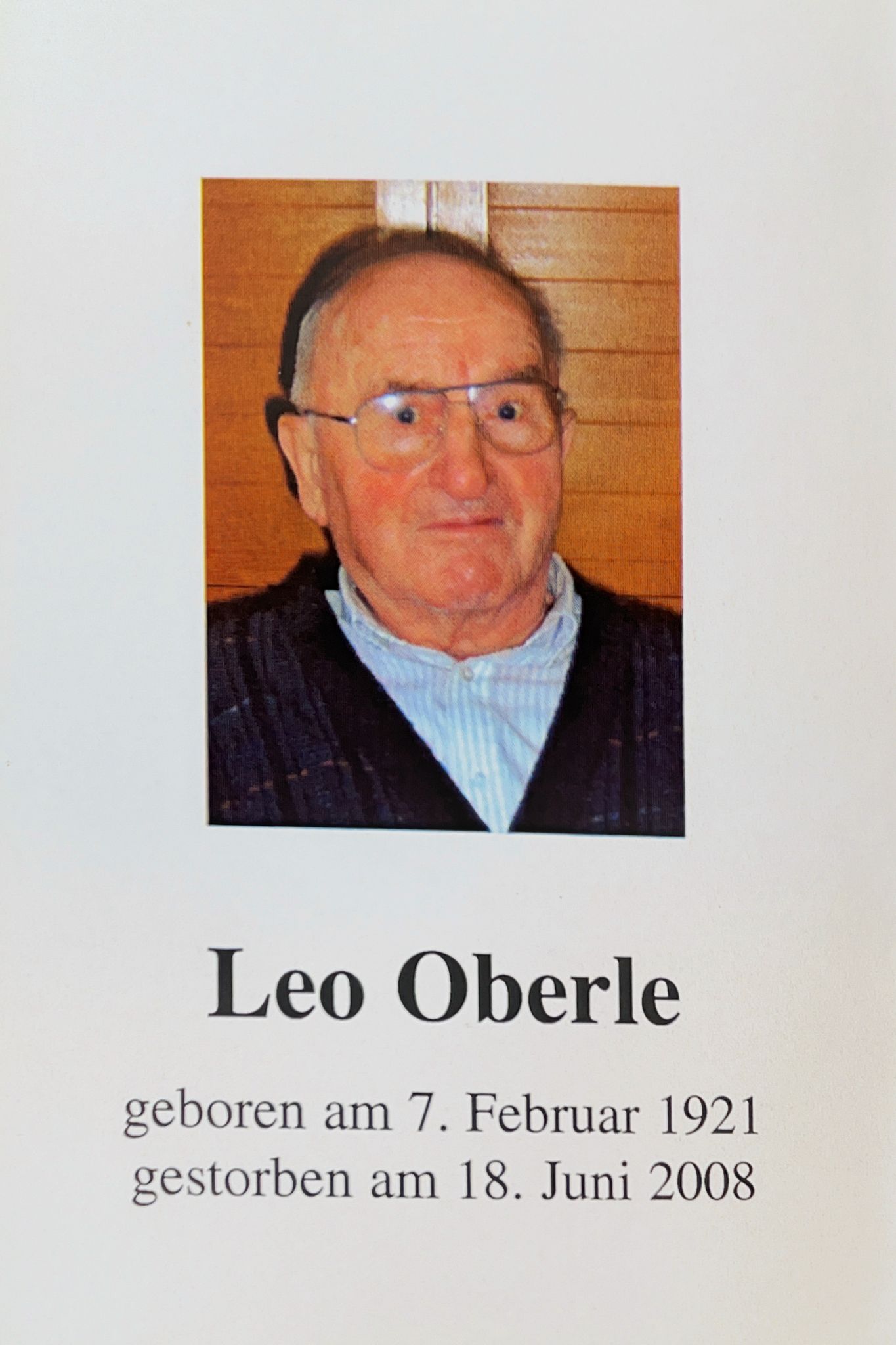 Leo Oberle