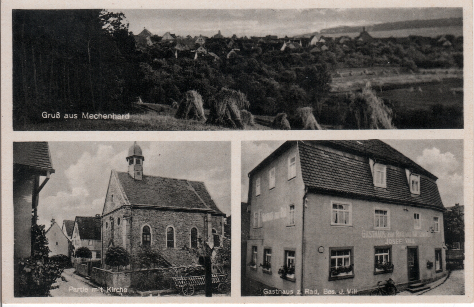 Postkarte RadKirche